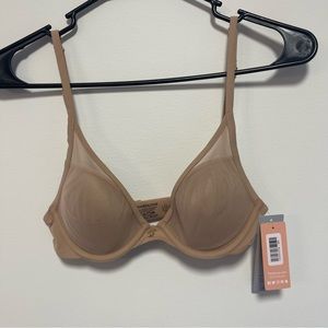 ThirdLove Bra 30C Classic Contour Plunge Underwire Nude 24/7 BRAND NEW Everyday